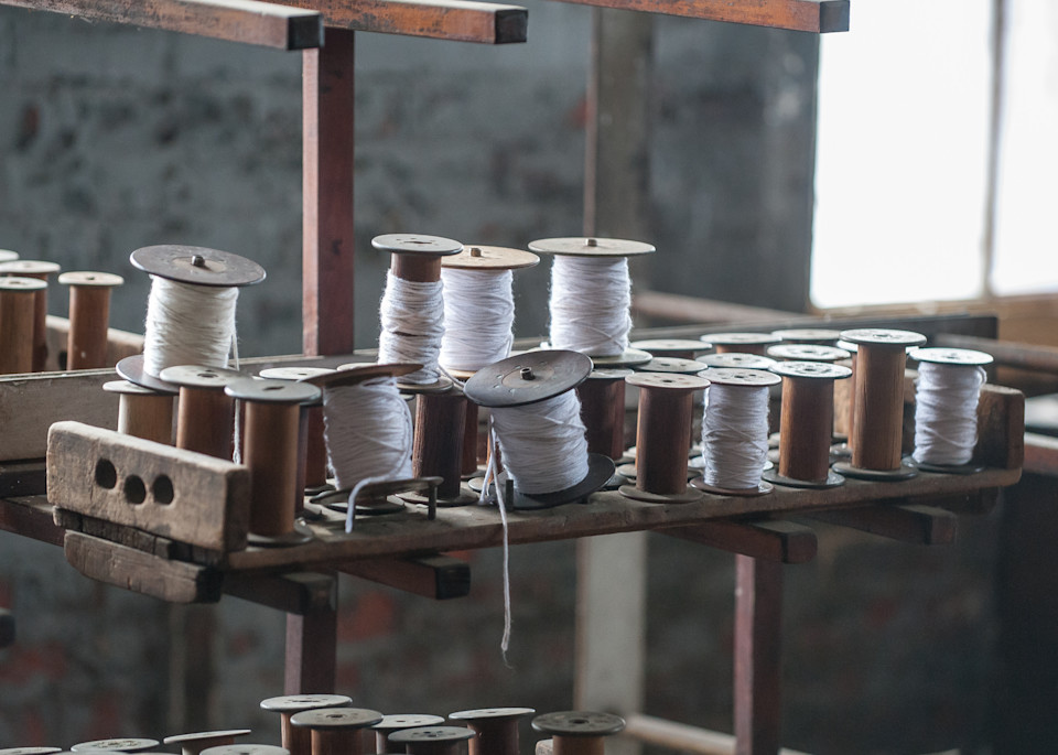 Thread Rack   Klotz Throwing Mill Photography Art | Press1Photos, LLC