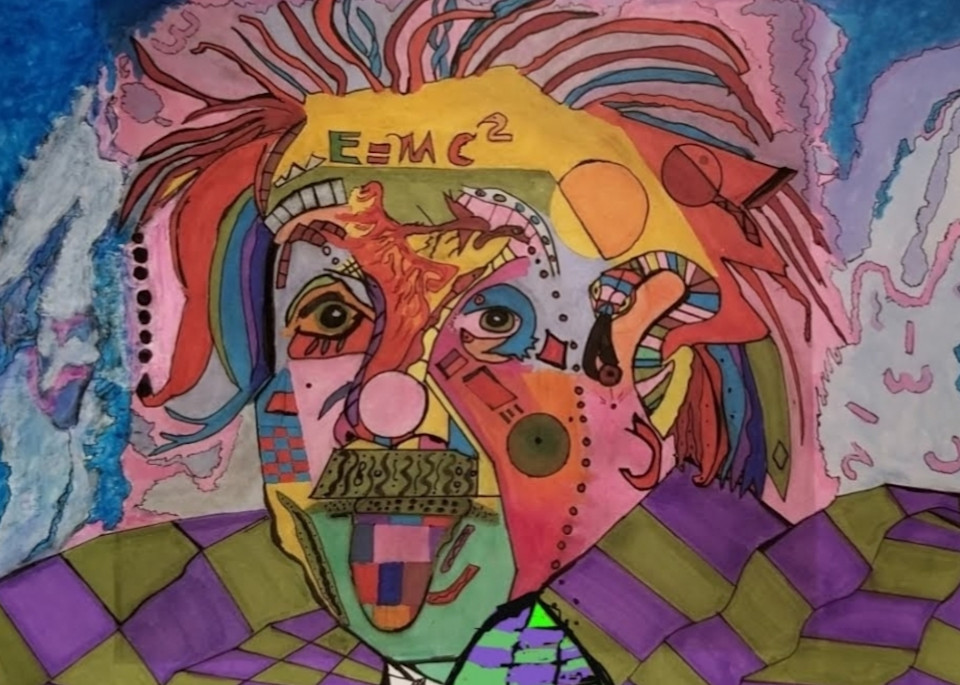 Einstein Abstract Art | Salvatore Ingoglia / Jbellarts