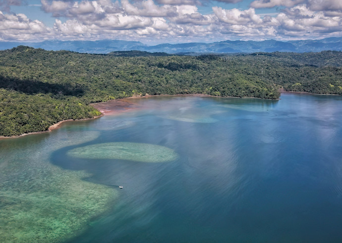 Drone Photo Of The Gulf Of Dulce Photography Art | Fly Fishing Portraits
