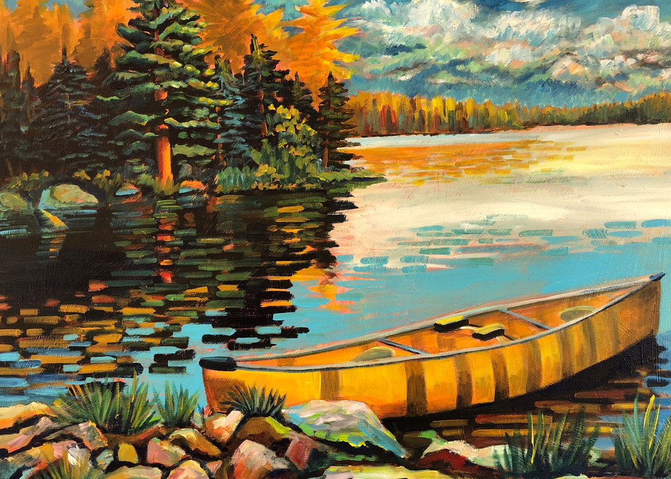 Canoe Trip Art | Kari Townsdin 