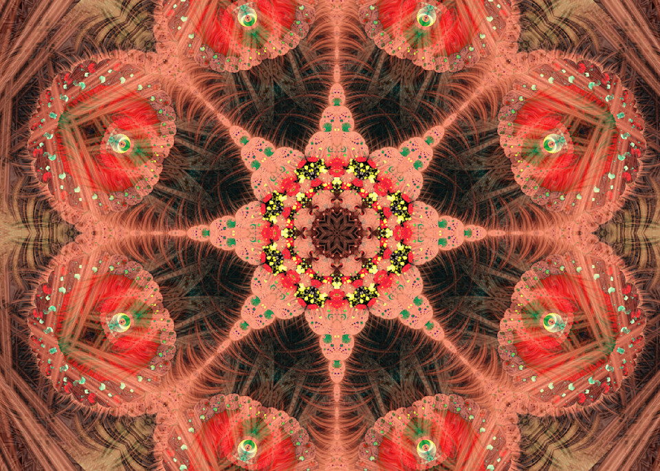 Kaleidoscope Patterns Mandala