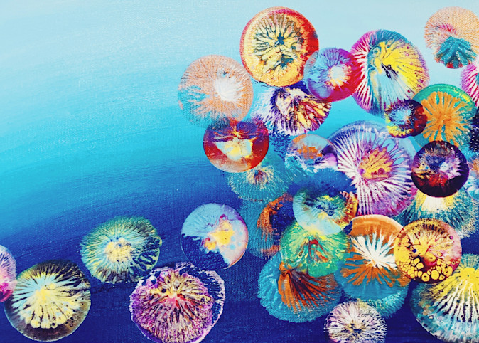 Bouncing Balloons Art | Kimberlykort