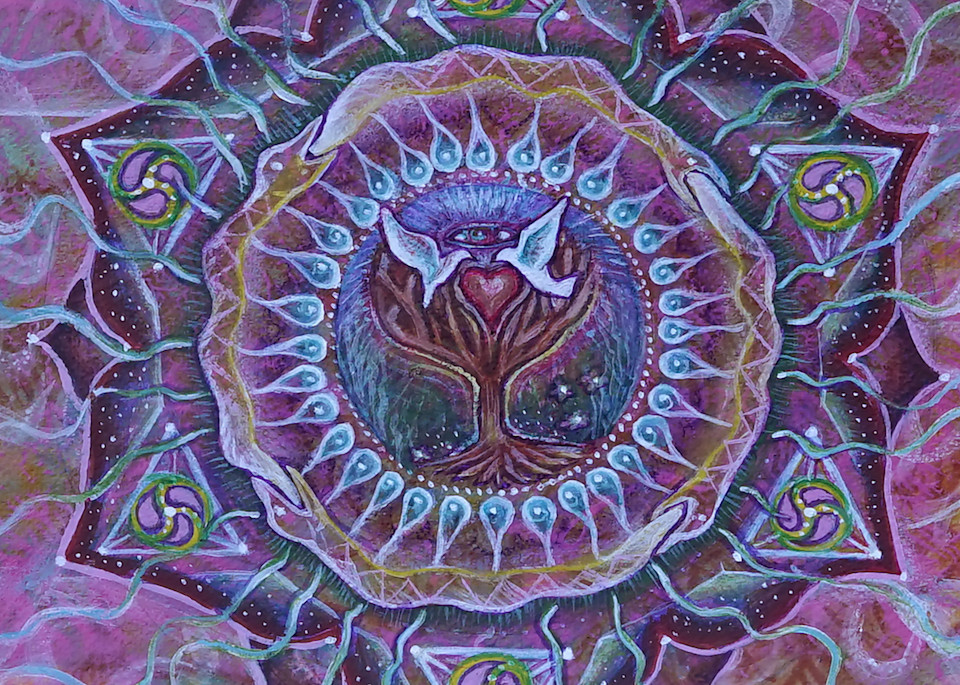 Twin Mandala Art | Studio SpaceTime