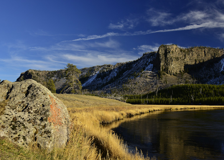 Secret Fishing Spot In Yellowstone On The Madison River 2 Photography Art | Fly Fishing Portraits