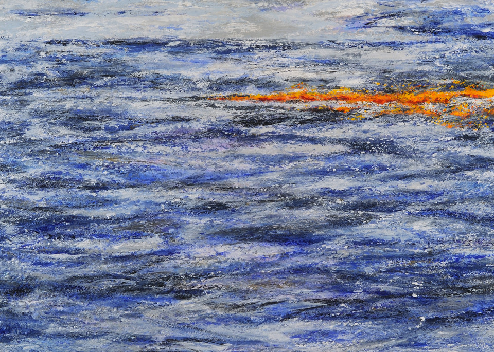 Ocean Orange Art | Joan Bixler Art