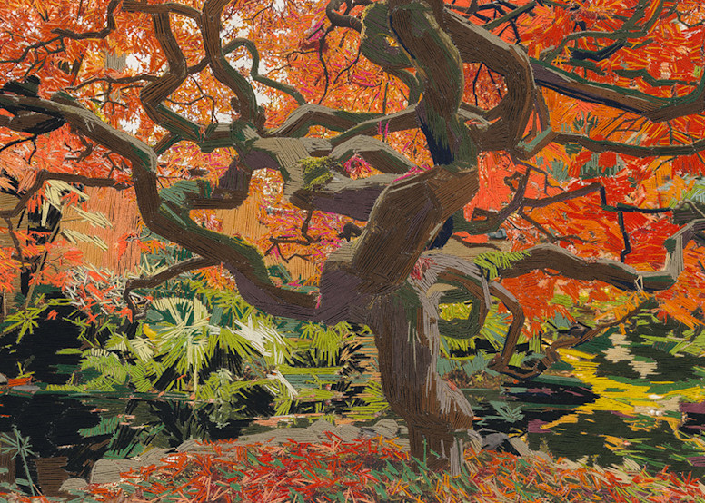 Twisted Tree Web Art | David Poyant Paintings
