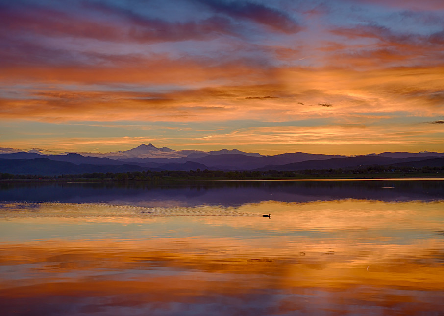 Colorful Colorado Sunset Photography Art | Nicholas Jensen Photography