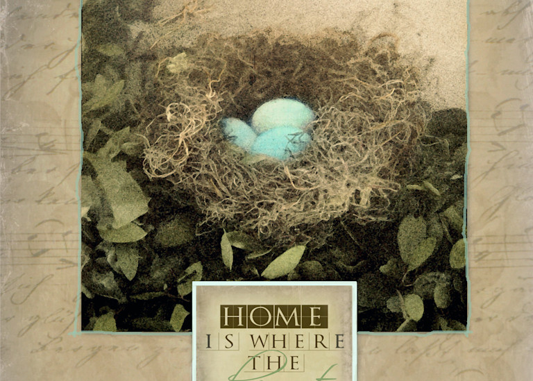 Home is where the heart is NEST ART