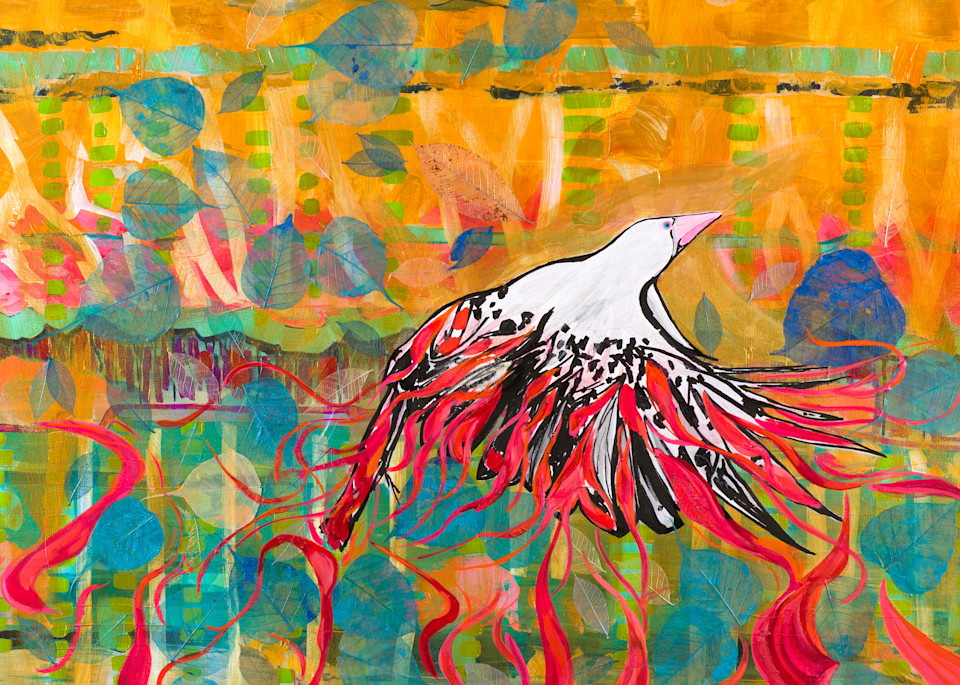Legend Of The White Crow Art | Pamela Trueblood Fine Art