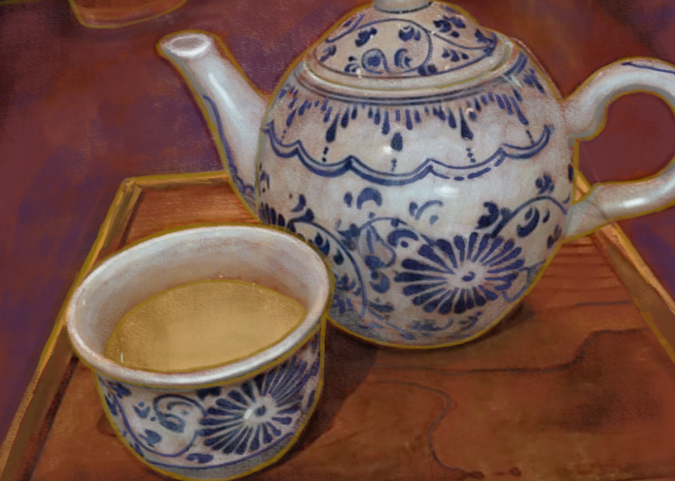 Tea In Japan Art | Kristen Palana