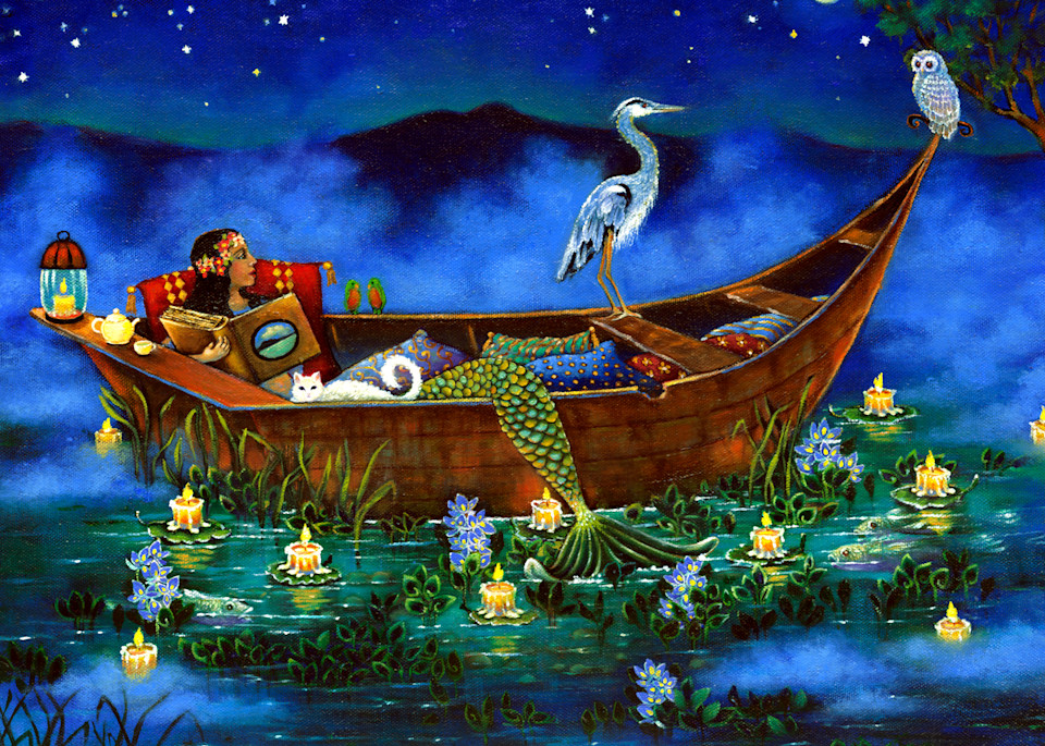Mermaid Of Lake Chapala Art | miaprattfineart.com