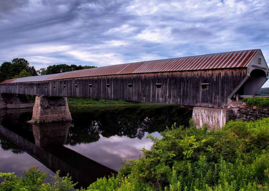 Cornish-Windsor Covered Bridge - New England fine-art photography prints