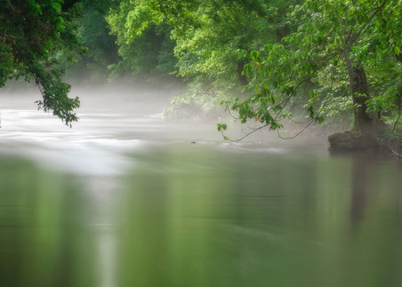 Peaceful Morning On The Creek Photography Art | Images of the Ozarks, Photography by Steve Snyder