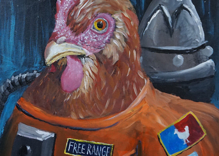 Free Range Chicken Art | Matt Dawson Art