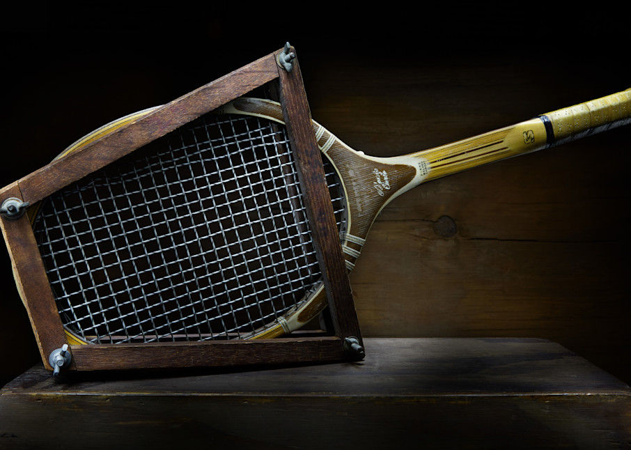 Vintage Tennis Racquet Photography Art | Ralph Palumbo