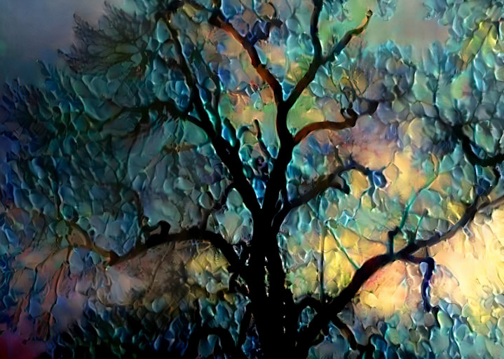 Painted Tree Of Life Art | Jacob Folger Artist