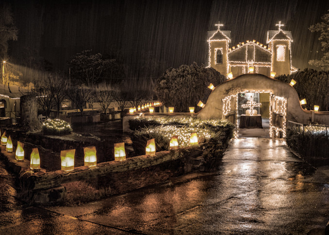 New Year's Night at the Santuario de Chimayo