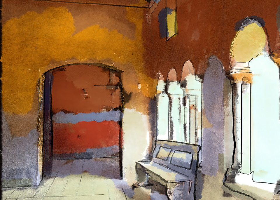 Inner Sanctuary  Trastevere, Rome Art | Kristen Palana