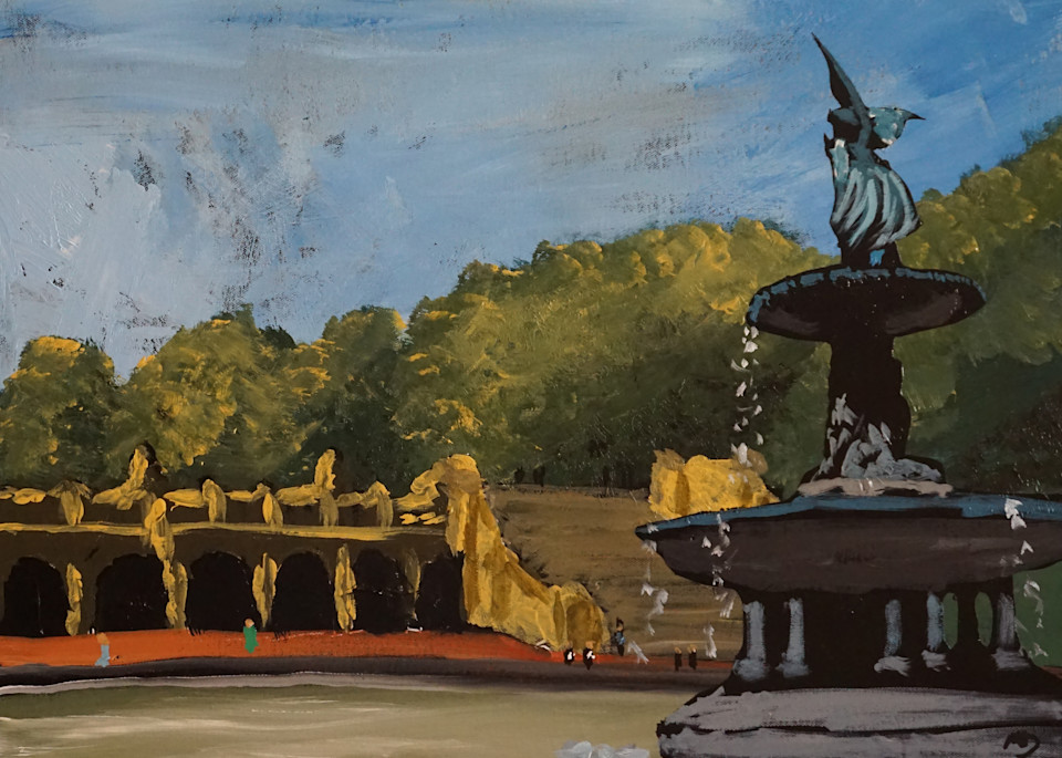 Bethesda Fountain Art | Matt Dawson Art