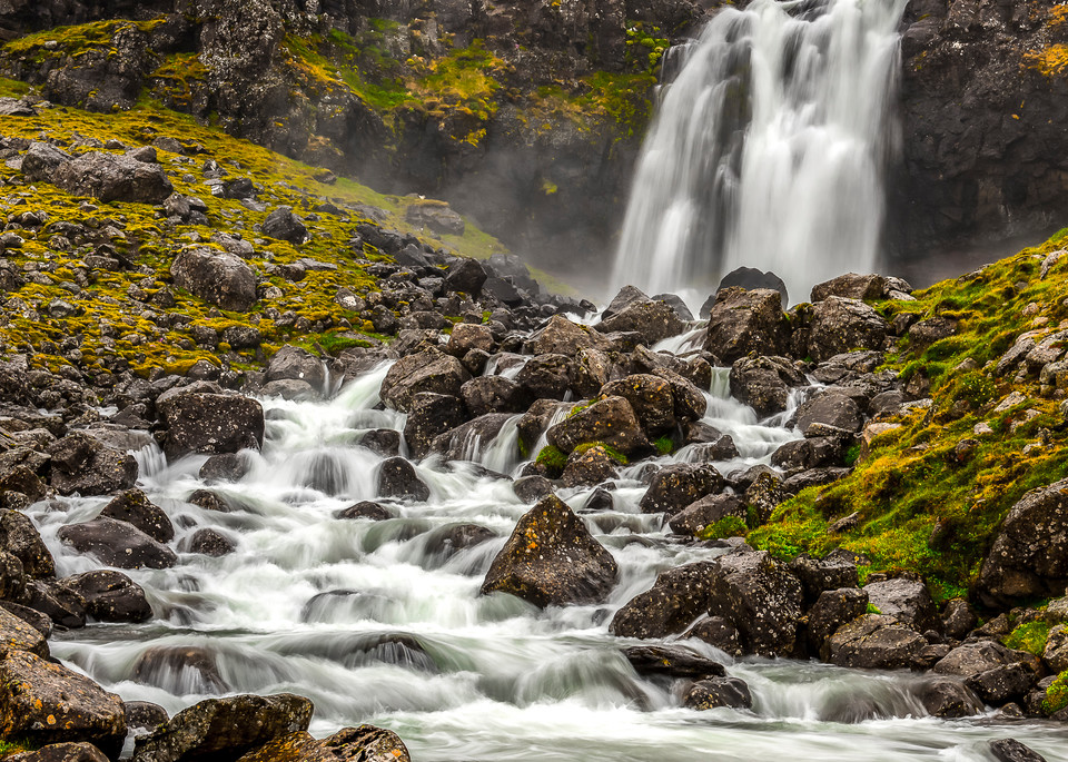 Water Falls   Iceland Photography Art | Vaughn Bender Photography