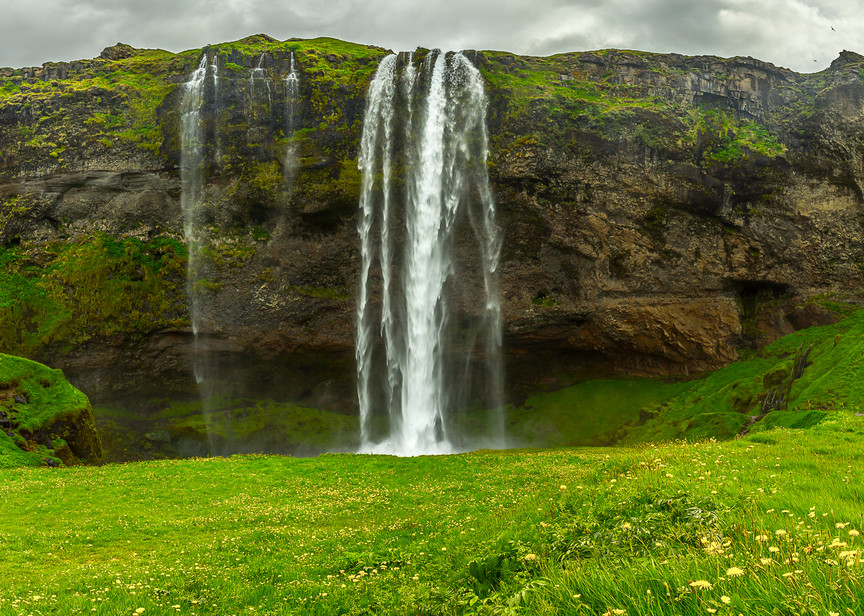 Waterfall Iceland Photography Art | Vaughn Bender Photography