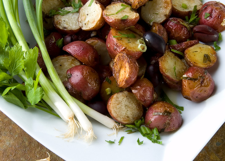 Roasted Potatoes Photography Art | Outwater Productions