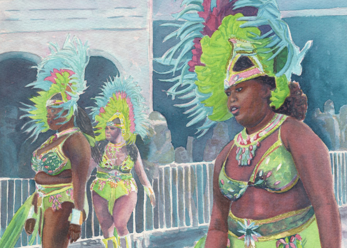14. Crucian Carnival Series Xiv Art | Michele Tabor Kimbrough
