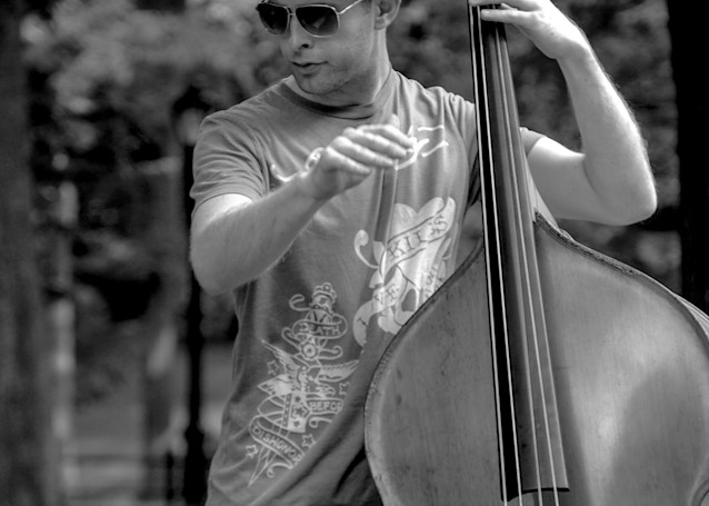 Ny Bass Player Photography Art | Nick Levitin Photography