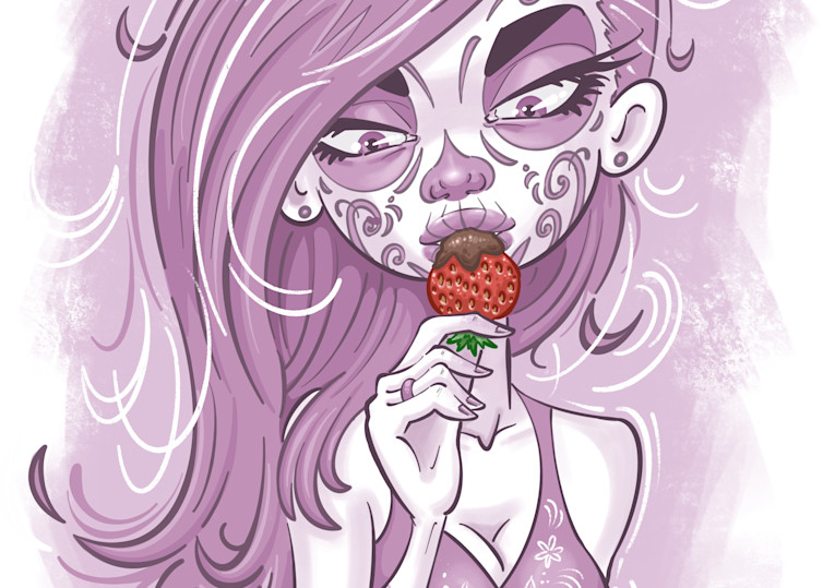 Strawberry Art | Art By Tobias