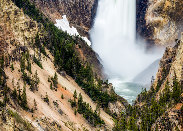Lower Falls Of The Yellowstone River I Photography Art | Michael Schober Photography