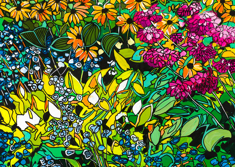Coneflowers Art | Pamela Trueblood Fine Art