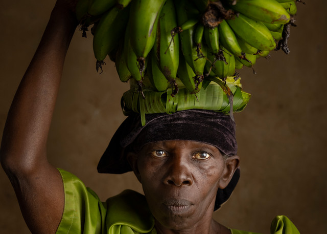 Banana Woman Photography Art | Matt Jacob Photography
