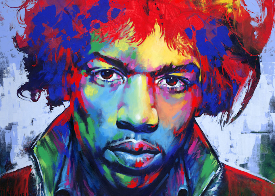 Jimi Hendrix 6 Art | J. Magurany Studios Inc.