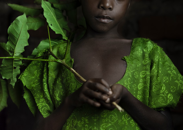 Girl In Green Photography Art | Matt Jacob Photography