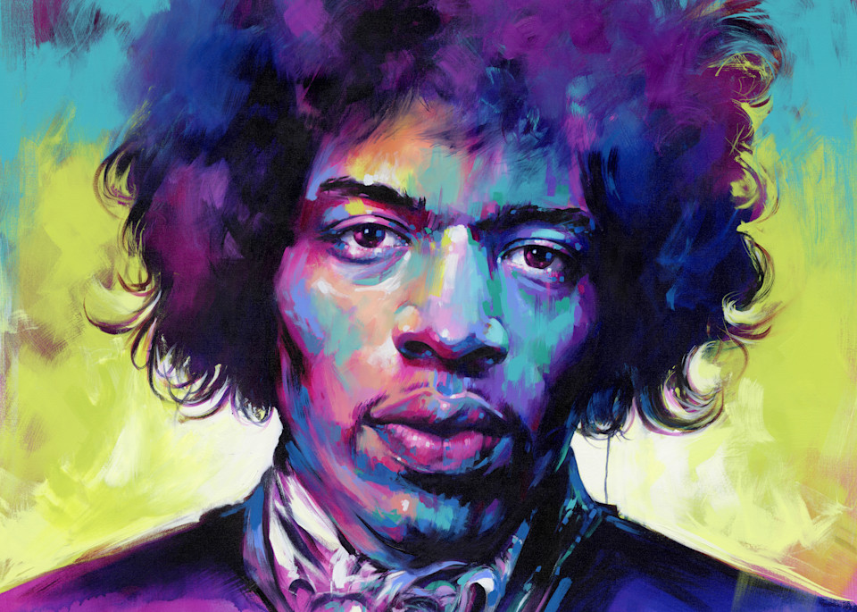 Jimi Hendrix 4 Art | J. Magurany Studios Inc.