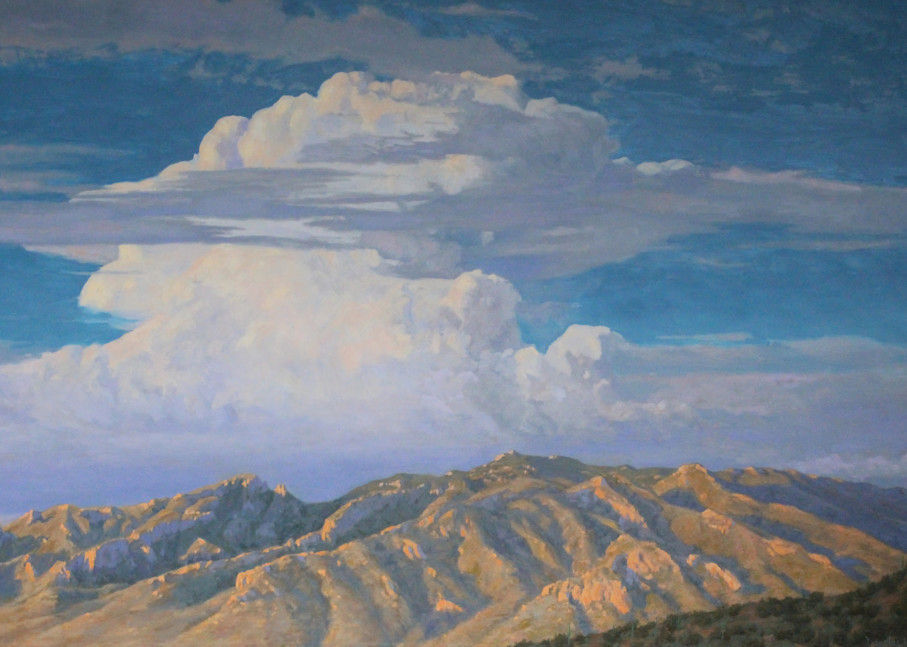 Skies Above The Catalina Mountains Art | Diehl Fine Art