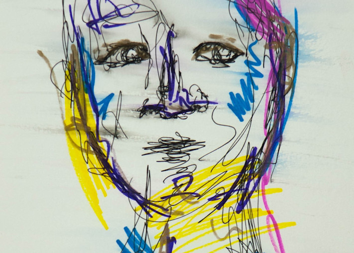 Chelsea Baez - surrealism - free form face - People of the Light #1