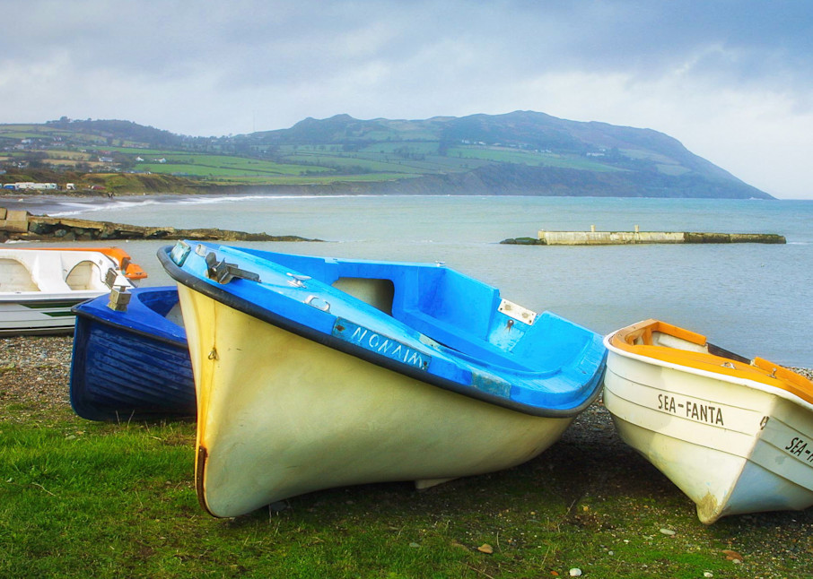 Beached Boats, Greystones, Ireland