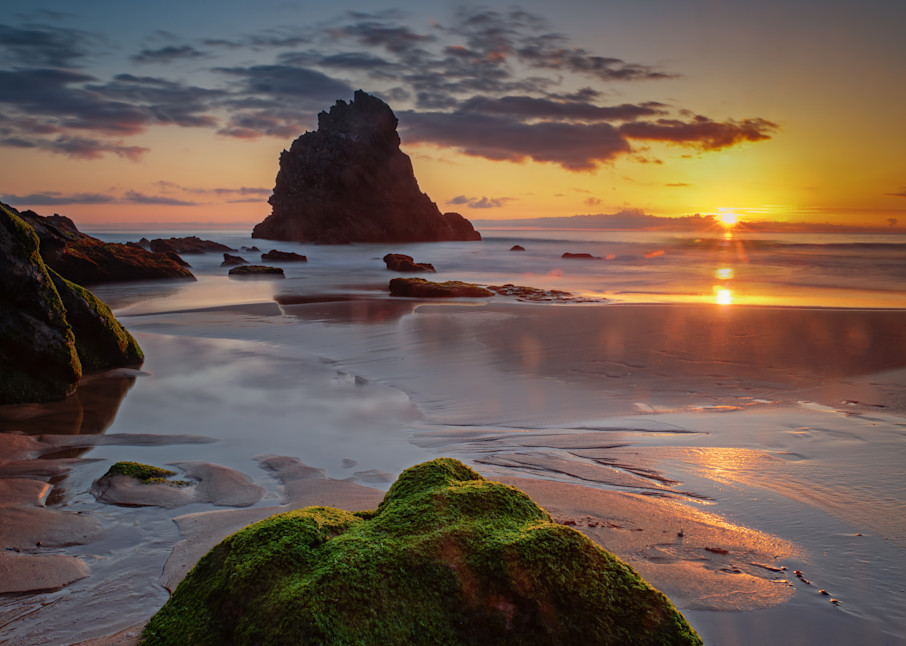 Praia Da Adraga Sunset Photography Art | Christabel Devadoss Photography
