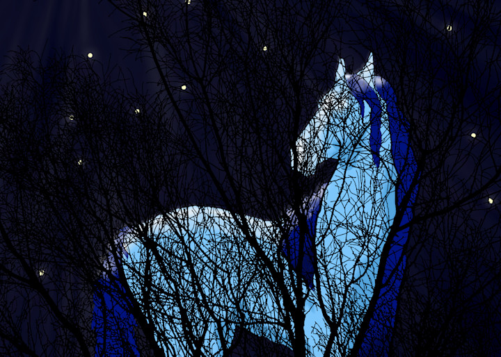 Blue Moon Horse Art | Blue Victory Gallery