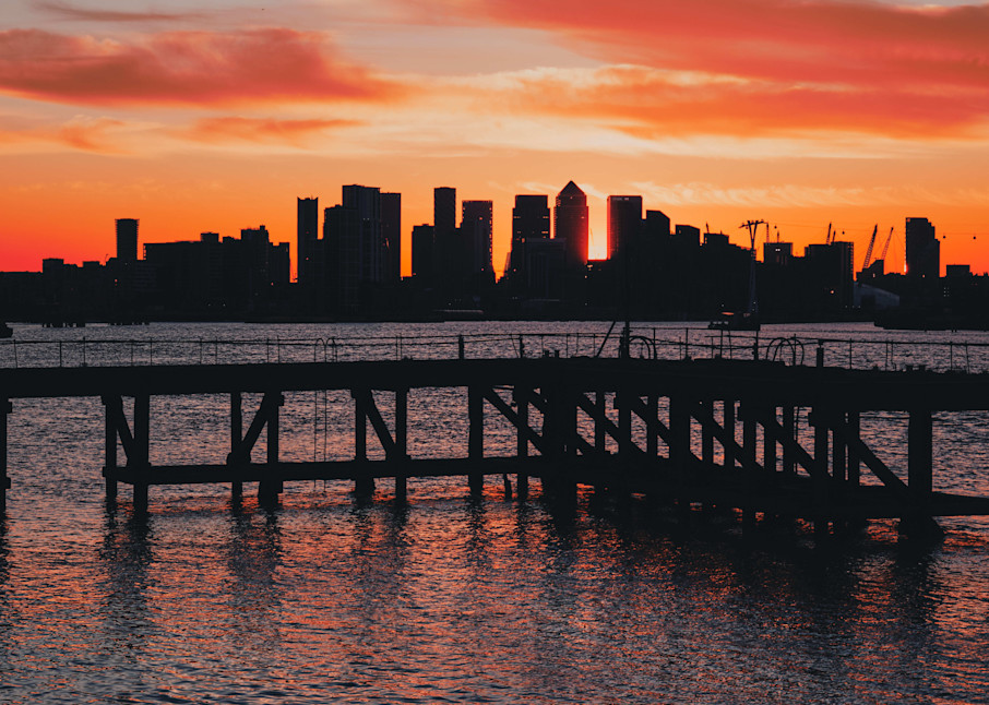 Skyscraper Sunset Art | Martin Geddes Photography