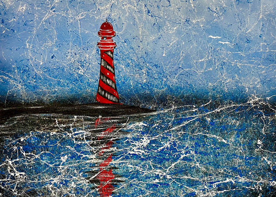  Seaside Lighthouse Art | Anthony Joseph Art Gallery