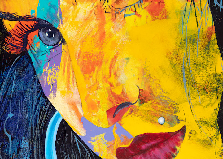 Amy Winehouse, No, No, No, painting by Al Moretti