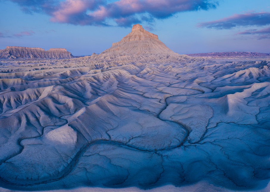 Blue Hour in the Badlands