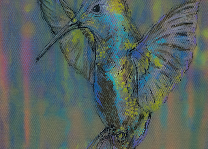 Hummingbird 400 Art | lisaabbott.art
