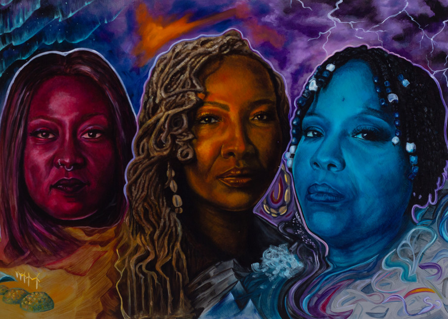 Black Lives Matter Art | Sarah E. McCord- Metaphysical Portraitist 