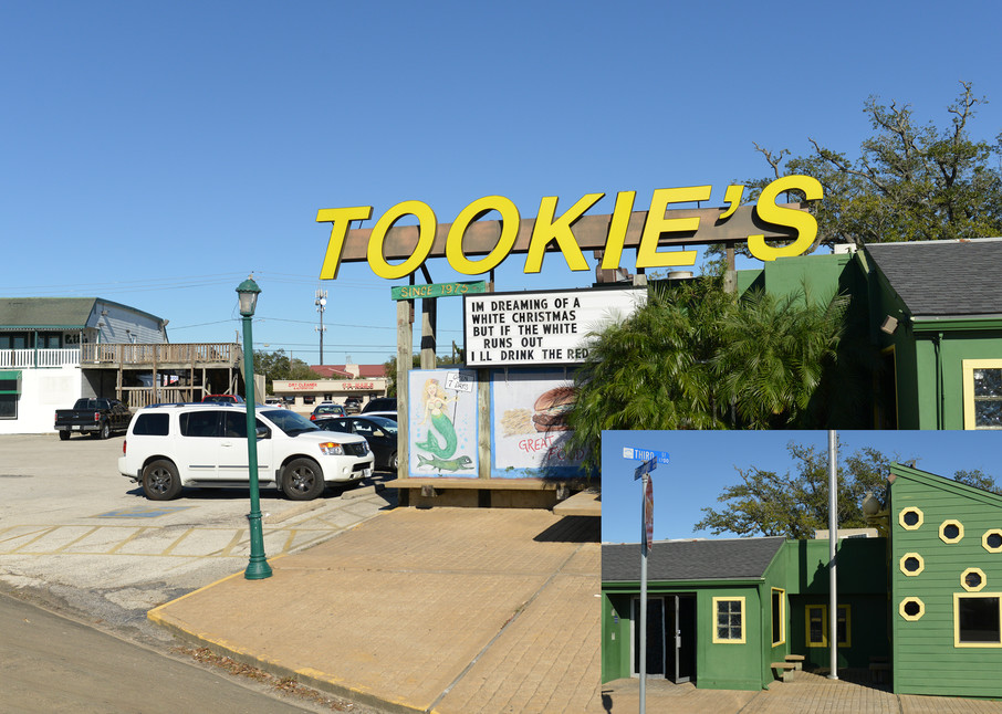 Tookie's Hamburgers opened in Seabrook, Texas in1974