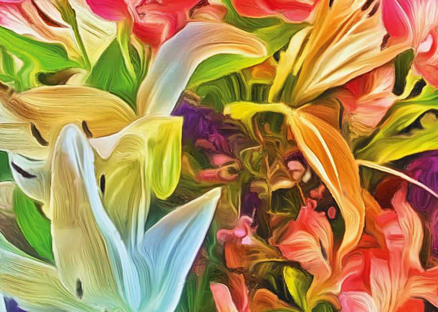 Floral  Delight Art | Rick Peterson Studio