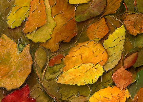 Autumn Falling  Art | Monica Hebert Art 
