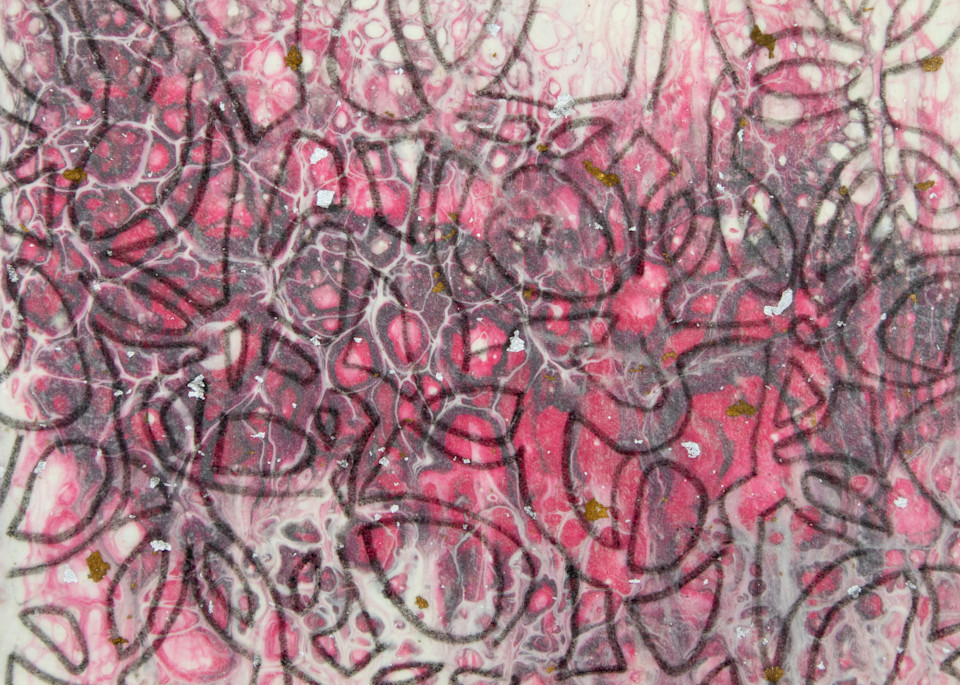 Pink Tones and Colors Abstract Modern Youthful and Young